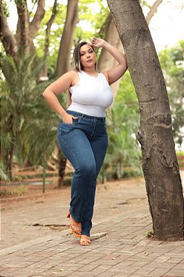 Calça reta Feminina