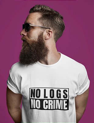 Camiseta Hacker No Logs No Crime