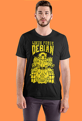 Camiseta Debian Tux