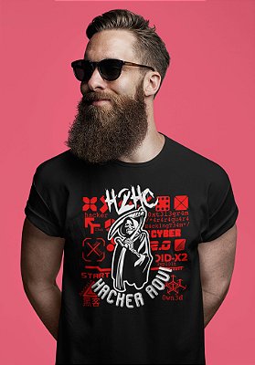 Camiseta H2HC - Hacker Aqui