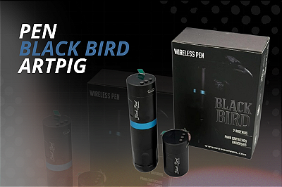 Mini banner Pen Black Bird