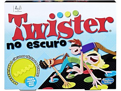 Jogo Twister no Escuro Hasbro