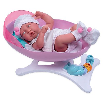 Boneca Baby Ninos Reborn Sons de Bebe Cotiplás 2219 na Papelaria