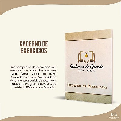 Caderno de exercícios