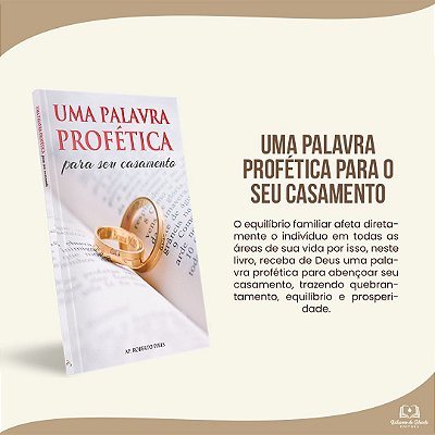 UMA PALAVRA PROFÉTICA - Para o seu Casamento