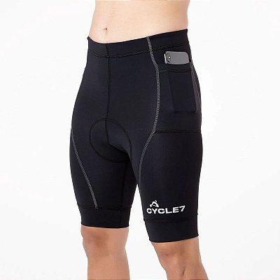 Bermuda CYCLE Masculina Endurance 2.0 Preto Tam. M