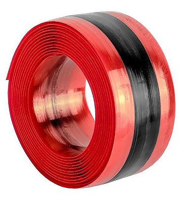 Fita Anti Furo TEC TIRE MTB 20" 24" 26" 31mm - Vermelho/Preto