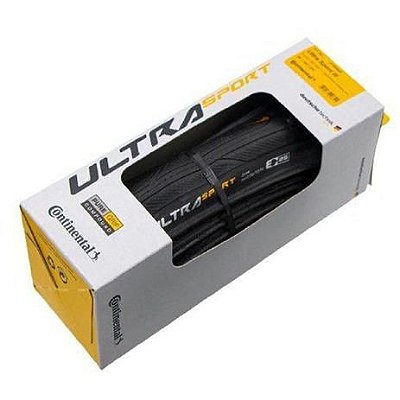 Pneu Continental Ultra Sport III - 700x25 - Preto/Dobravel