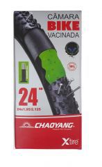 Câmara Vacinada Chaoyang 24X1.95/ 2.125 Válvula Presta