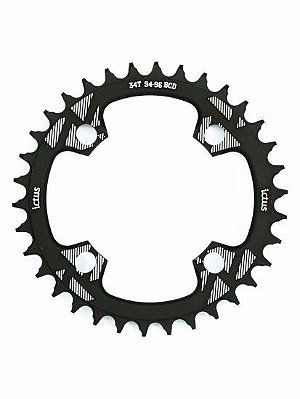 Coroa ICTUS - BCD94 34T - 10/11v - Black (Simétrica)