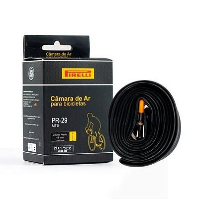 Camara de Ar PIRELLI PE29 Válvula Presta 48mm