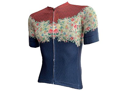 Camisa MARELLI Feminina Laser Floral Blue Azul Tam - G