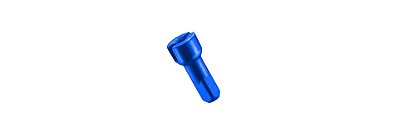 Niples Aluminio VZAN Azul TG 2.0 x 14MM