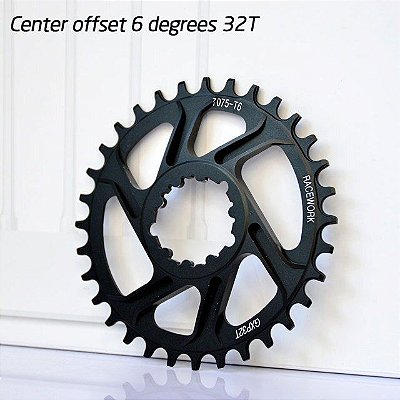 Coroa CHAINWHEELL Racework Direct GXP Offset 0mm 34T Black