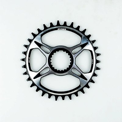 Coroa ZRACE Direct Shimano SLX/XT/XTR Offset 3mm 12V 34T Silver
