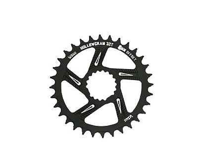 Coroa ICTUS Direct HOLOWGRAM Offset 3mm 32T Preta