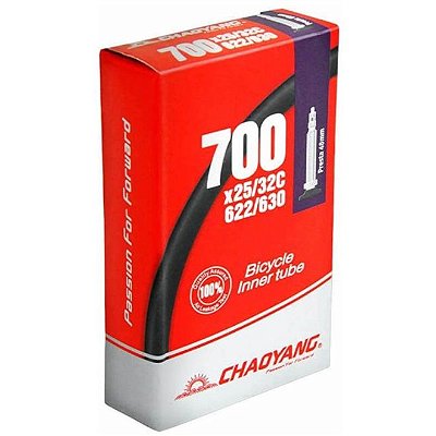 Camara de Ar CHAOYANG 700X25/32 Valv Presta 60mm