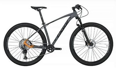 Bicicleta OGGI Big Wheel 7.3 12V Grafite/Laranja/Preto - TAM. 17