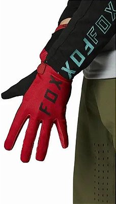 FOX BIKE LUVA RANGER GEL VERMELHO - TAM. M