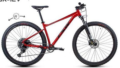 Bicicleta TSW Hurry SR Aro 29 12v Vermelho - Suntour Tam. 19