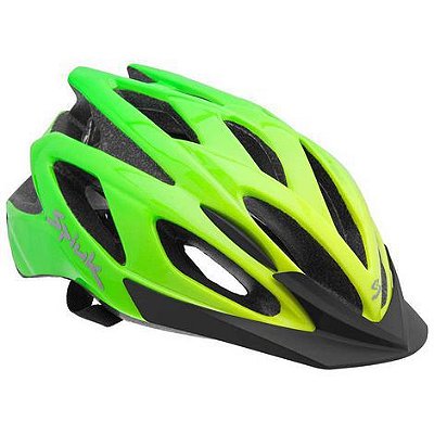 Capacete Ciclismo Spiuk Tamera Evo Amarelo/Verde Tam. 52-58