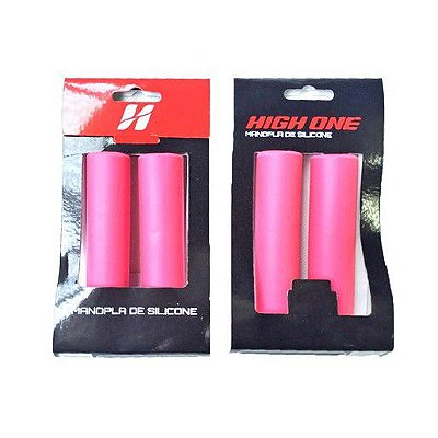 Manopla de Silicone HIGHONE 135mm Rosa - HOMAN0025