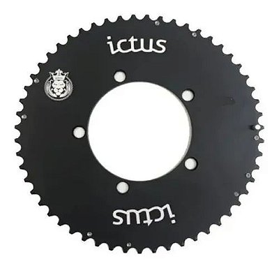 Coroa ICTUS Aero Index BCD130 Speed 54T 5F Black