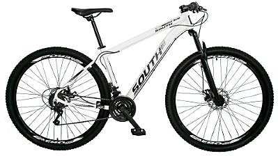 Bicicleta SOUTH Slim Branco Tam. 21 - 21v