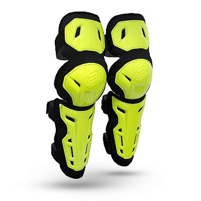 Joelheira ASW Image Strap Amarelo Fluo