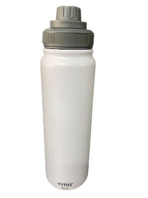 Garrafa EMIS Branca/Cinza 800ml