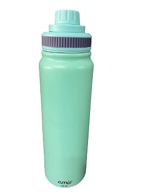 Garrafa EMIS Verde/Cinza 800ml