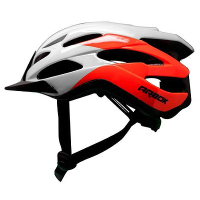 Capacete ARBOK Raptor Branco/Vermelho Tam. 54-58