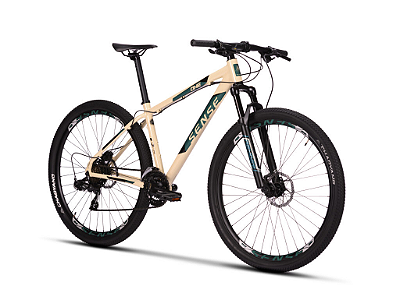 Bicicleta SENSE ONE 2023 Creme/Aqua Tam. 19