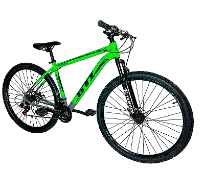 Bicicleta GTI Roma Verde/Cinza 21v Tam. 15