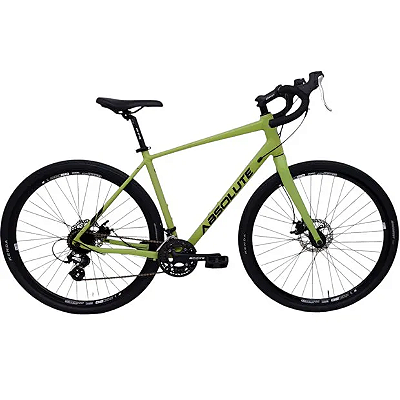 Bicicleta ABSOLUTE ALL ROAD Gravel Verde Tam. L