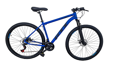 Bicicleta GTI Roma Azul Fosco 21v Tam. 15