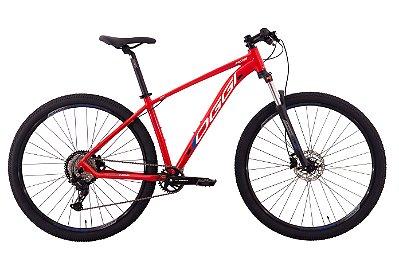 Bicicleta OGGI HACKER HDS ESSA 8V - Tam. 17 - Vermelho/Branco/Azul