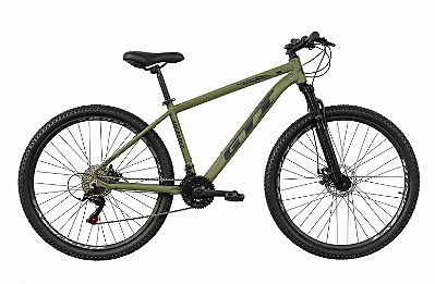 Bicicleta GTI Roma Verde Militar 21v Tam. 15