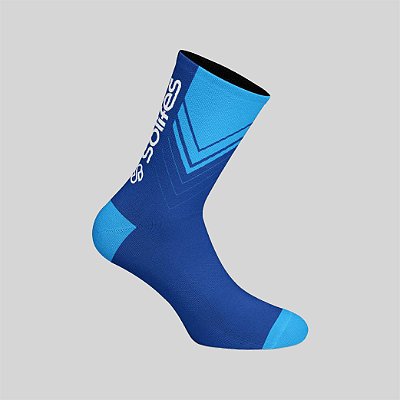 Meia Ciclismo SOLIFES Azul Turqueza 39-44