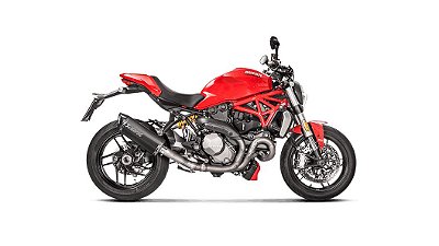 PONTEIRA AKRAPOVIC COM LINK DUCATI MONSTER 2017/20