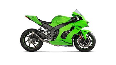 Ponteira Akrapovic Kawasaki Zx10 2022 TITÂNIO