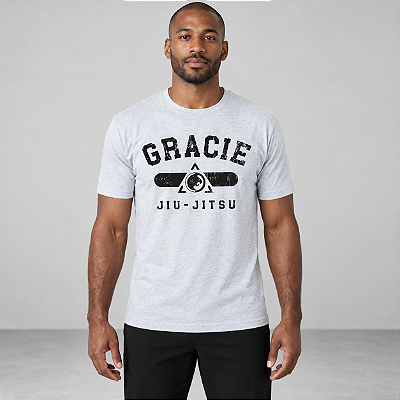 Camiseta Gracie Jiu-Jitsu Mescla