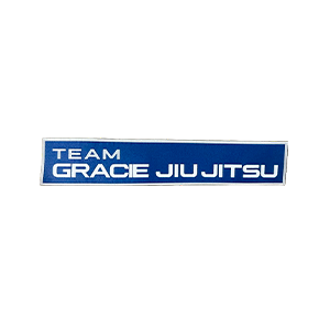 Patch RGA Gracie Team - Azul 300 mm