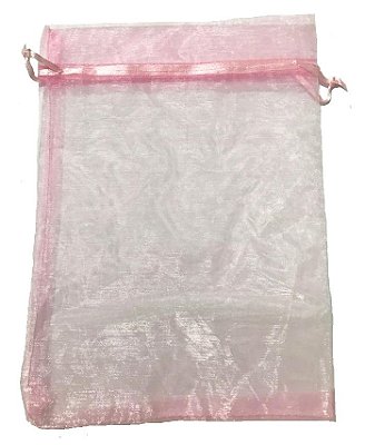 SAQUINHO DE ORGANZA LISO 17X23 UNDIDADE