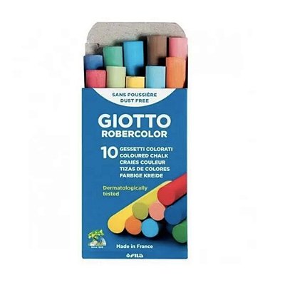 GIZ ESCOLAR COLORIDO GOTTO C/10 CORES