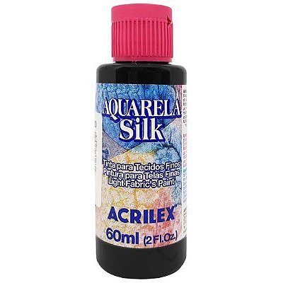 TINTA AQUARELA SILK 60ML 520 PRETA