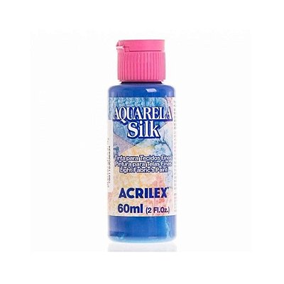 TINTA AQUARELA SILK 60ML AZUL CERULEO