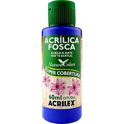 TINTA ACRILICA FOSCA 60ML AZUL