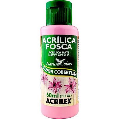 TINTA ACRILICA FOSCA 60ML ROSA ESCURO