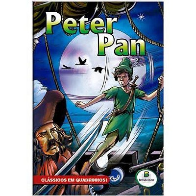 LIVRO CLÁSSICOS EM QUADRINHOS: PETER PAN